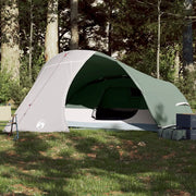 Tenda da Campeggio a Cupola per 4 Persone-Tenda per Escursionismo Verde Impermeabile 111241