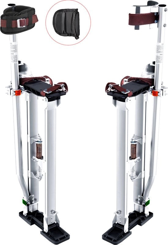 Stellette per impianti di soffitto - altezza regolabile - Stellette in alluminio - 27 a 29 cm - Stellette per pittori - 103KG - 61 a 106cm