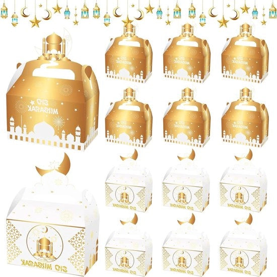 Borse di regalo per Eid Mubarak - 12 pezzi
Buste di regalo per Eid Mubarak - 12 pezzi
Borse di regalo per Eid Mubarak - 12 pezzi
Buste di regalo per Eid Mubarak - 12 pezzi
Buste di carta per Eid Mubarak - 12 pezzi
Confezioni per dolci per feste - 12 pezzi