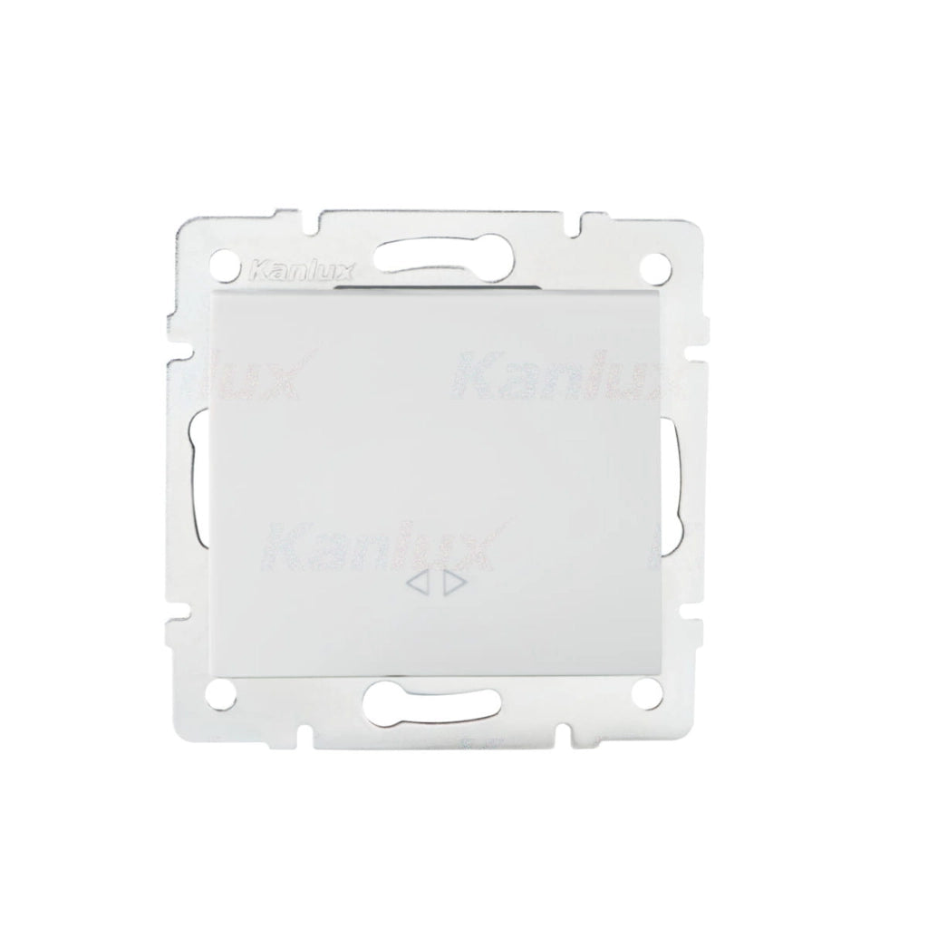 Interruttore incrocio LOGI bianco Kanlux 25074 10AX