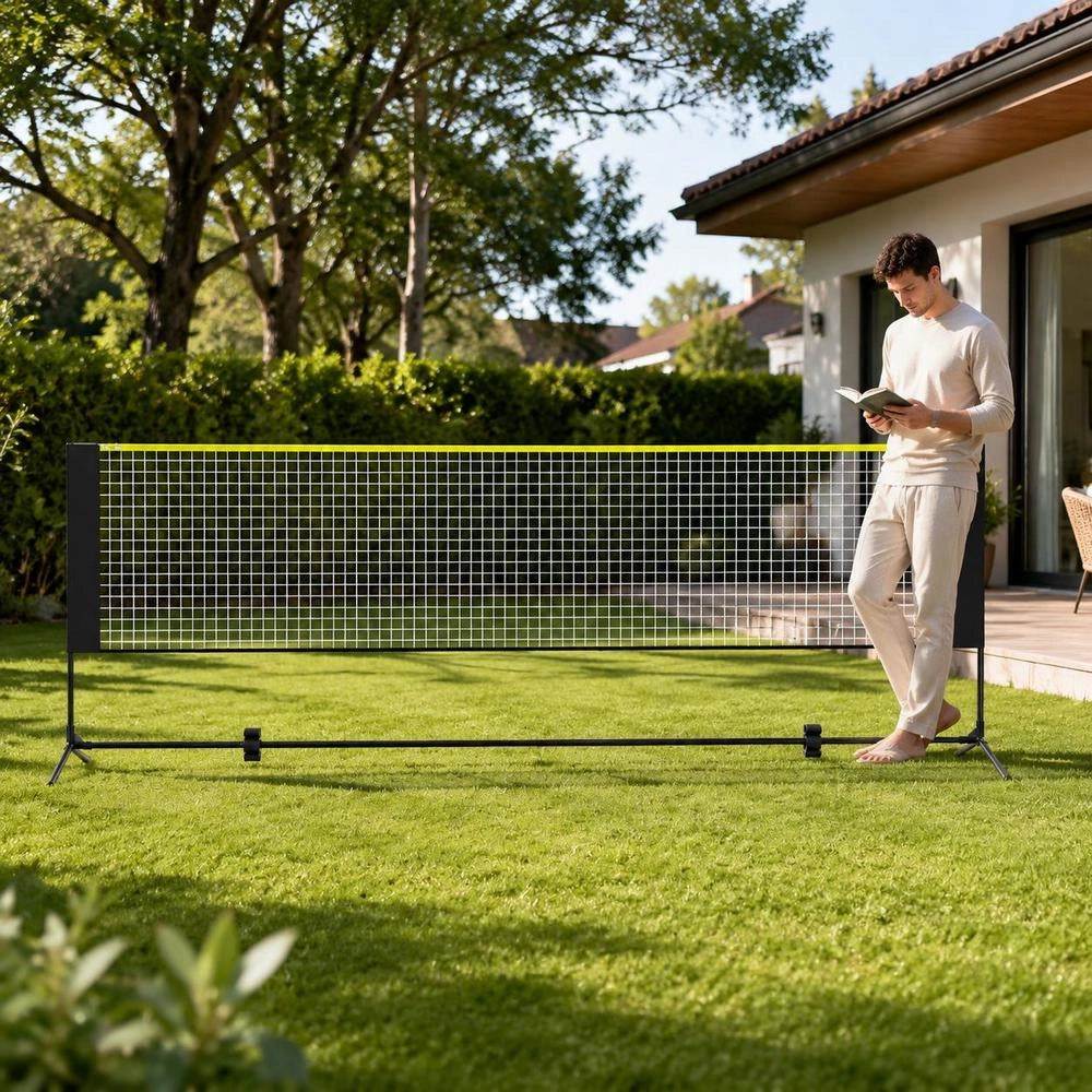 3m Badminton Net Set Outdoor Portable Volleyball Pickleball Tennis Net