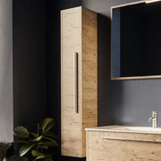 Colonna sospesa altezza 150cm rovere naturale reversibile | Aoki