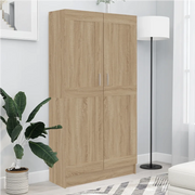 Libreria Rovere Sonoma 82,5x30,5x150 cm in Legno Multistrato 802726
