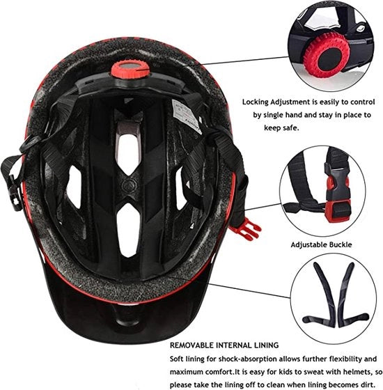 elmetto per bicicletta per bambini MTB scooter elmetto per discesa elmetto di separazione