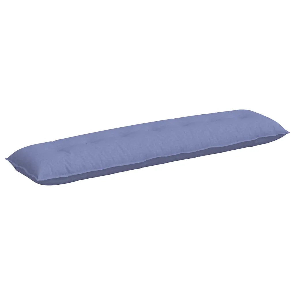 Cuscino per Schiena Blu jeans 200 x 19 x 50 cm Tessuto 42014973