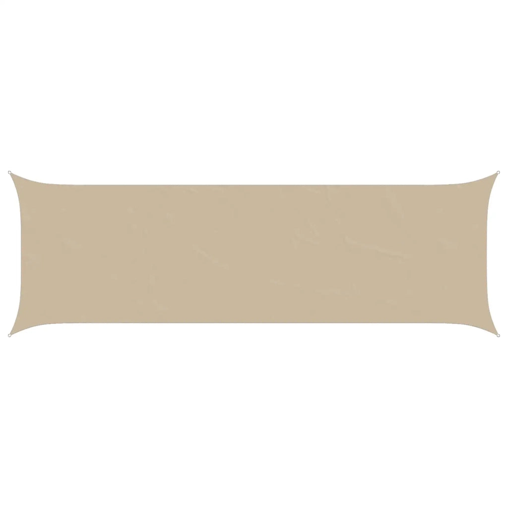Vela Parasole | Telo Ombra | Vela da ombra solare 6 x 2 m Oxford rivestito in PU