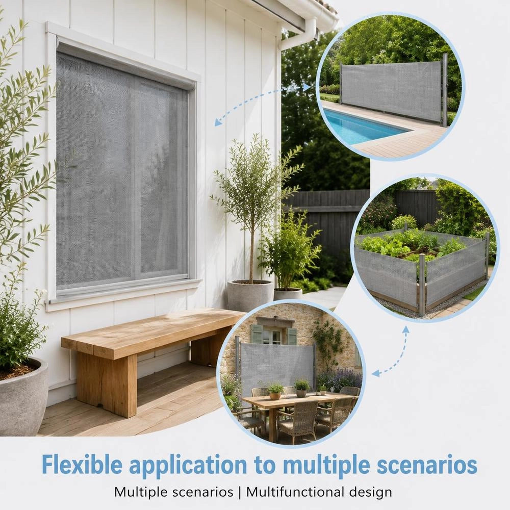 Stainless Steel Fly Screen 60x1000 Cm Silver