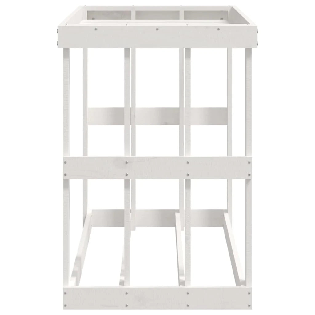 Portalegna da esterno 108 x 52 x 74 cm in legno massello di pino bianco 02_0043826