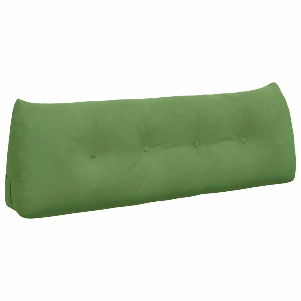 Cuscino per Schiena | Cuscino dorsale Verde chiaro 140 x 24 x 50 cm Velluto