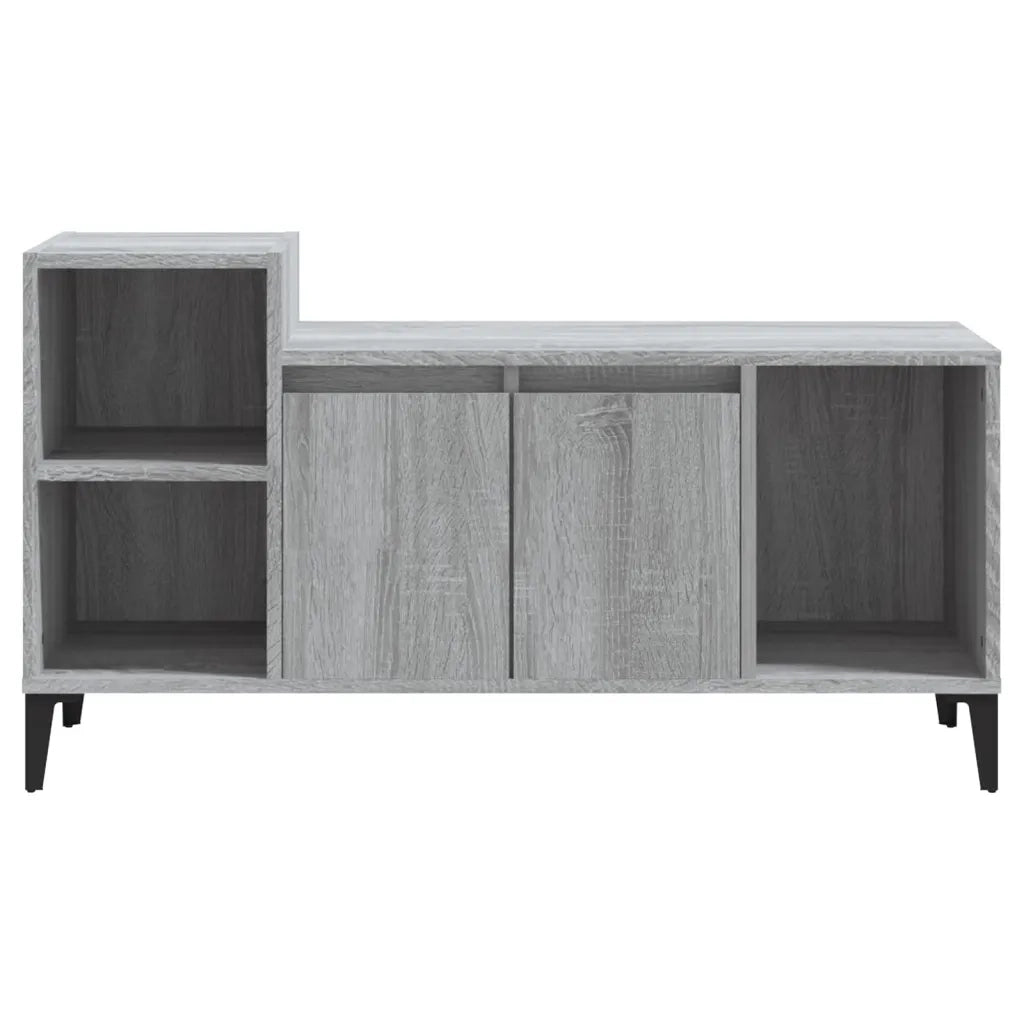 Mobile TV-Credenza TV-Console TV Grigio Sonoma 100x35x55 cm in Legno Multistrato 232779