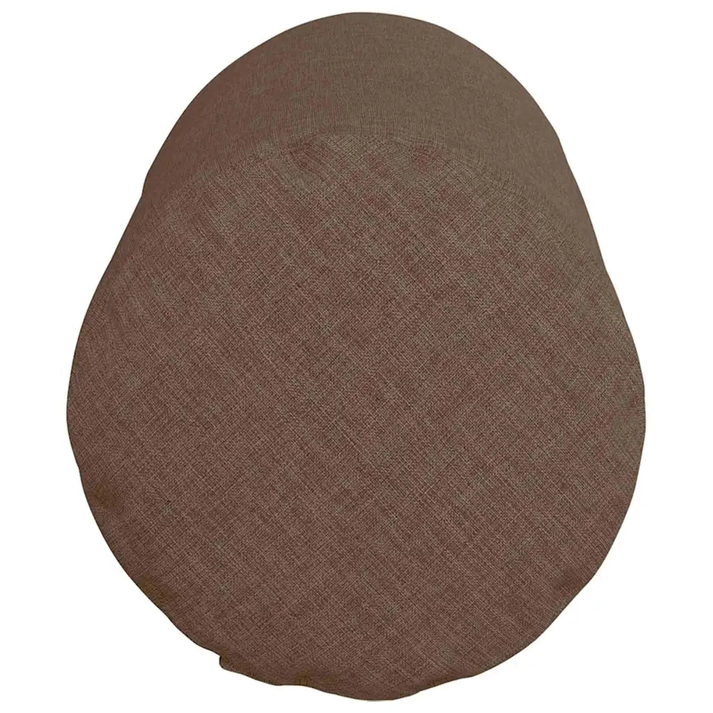 Cuscini a rullo 2 pcs Marrone Ø 15 x 40 cm Tessuto