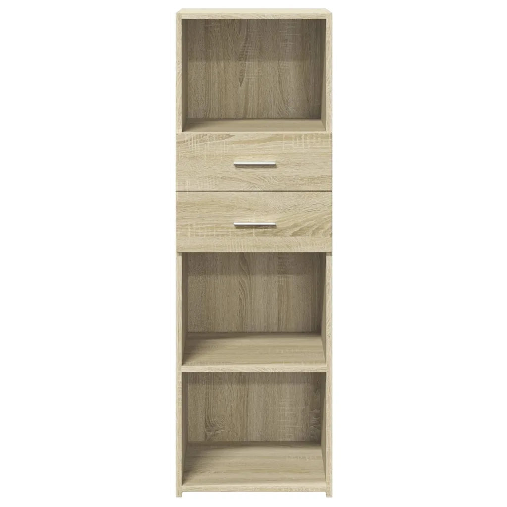 Credenza Rovere Sonoma 40x42,5x124 cm in Legno Multistrato 846161