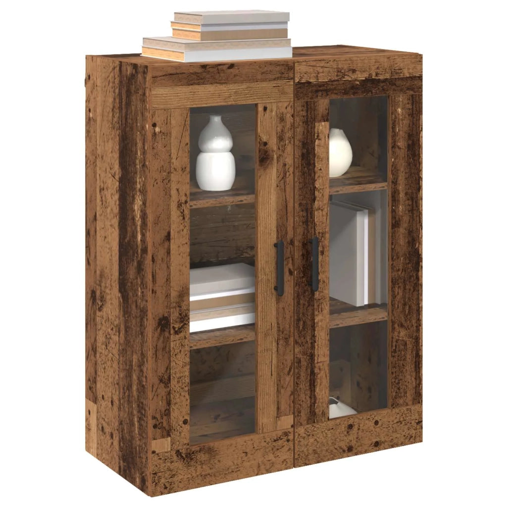 Armadi da Muro 2 pz Legno vecchio 69,5 x 34 x 90 cm CFW9125447