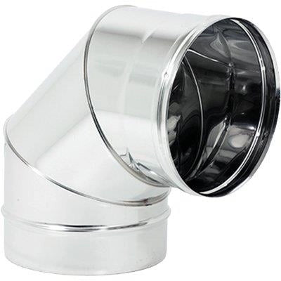 GOMITO INOX AISI 304 90  °  CM 30