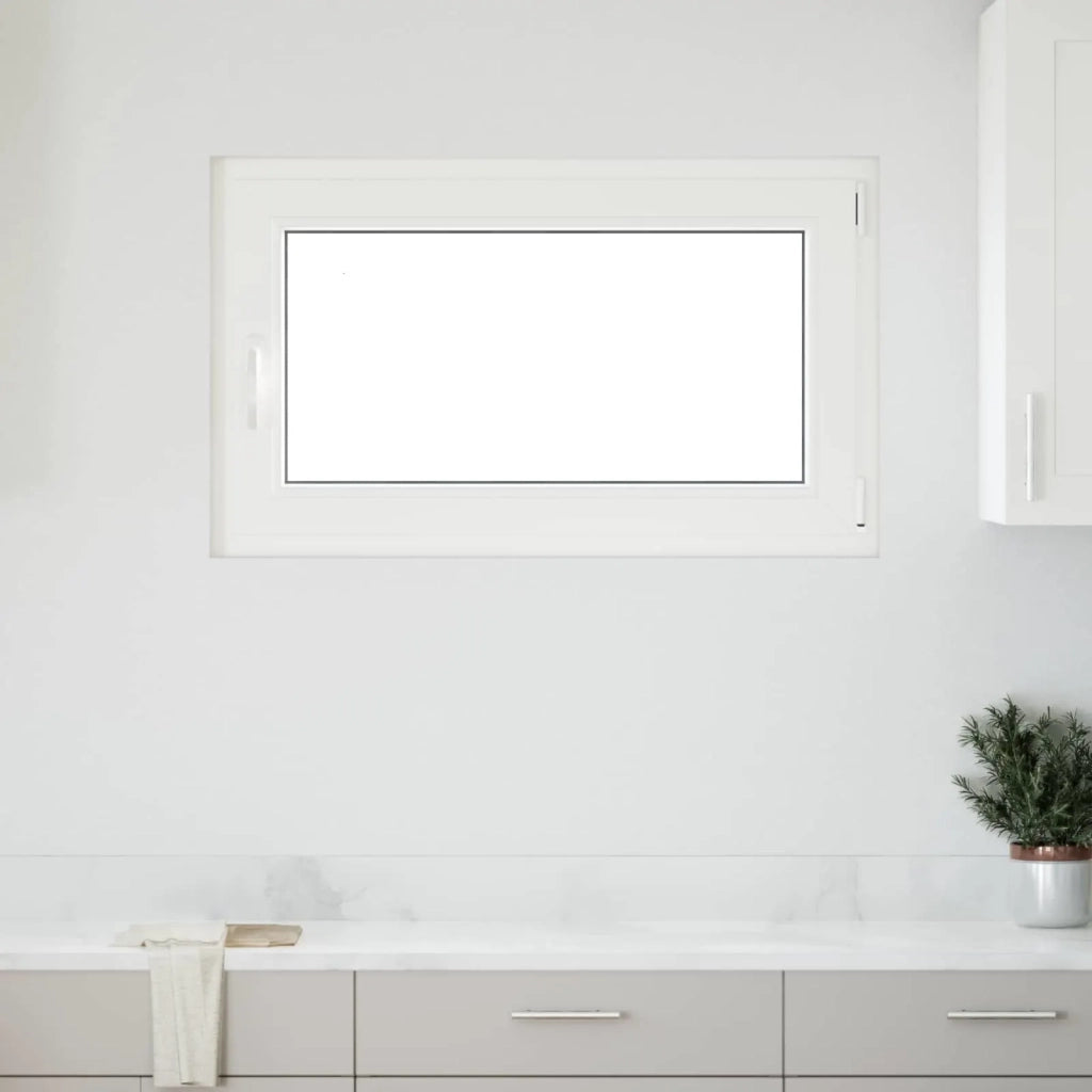 Finestra per Soffitta RISOR 100 x 50 cm PVC e Vetro Bianco CFW7082119