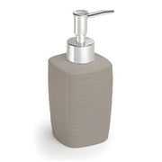 Dispenser dosasapone Gedy in ceramica tortora | Kelly
