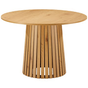 LIV Tavolo da pranzo rotondo 110 cm in stile scandinavo