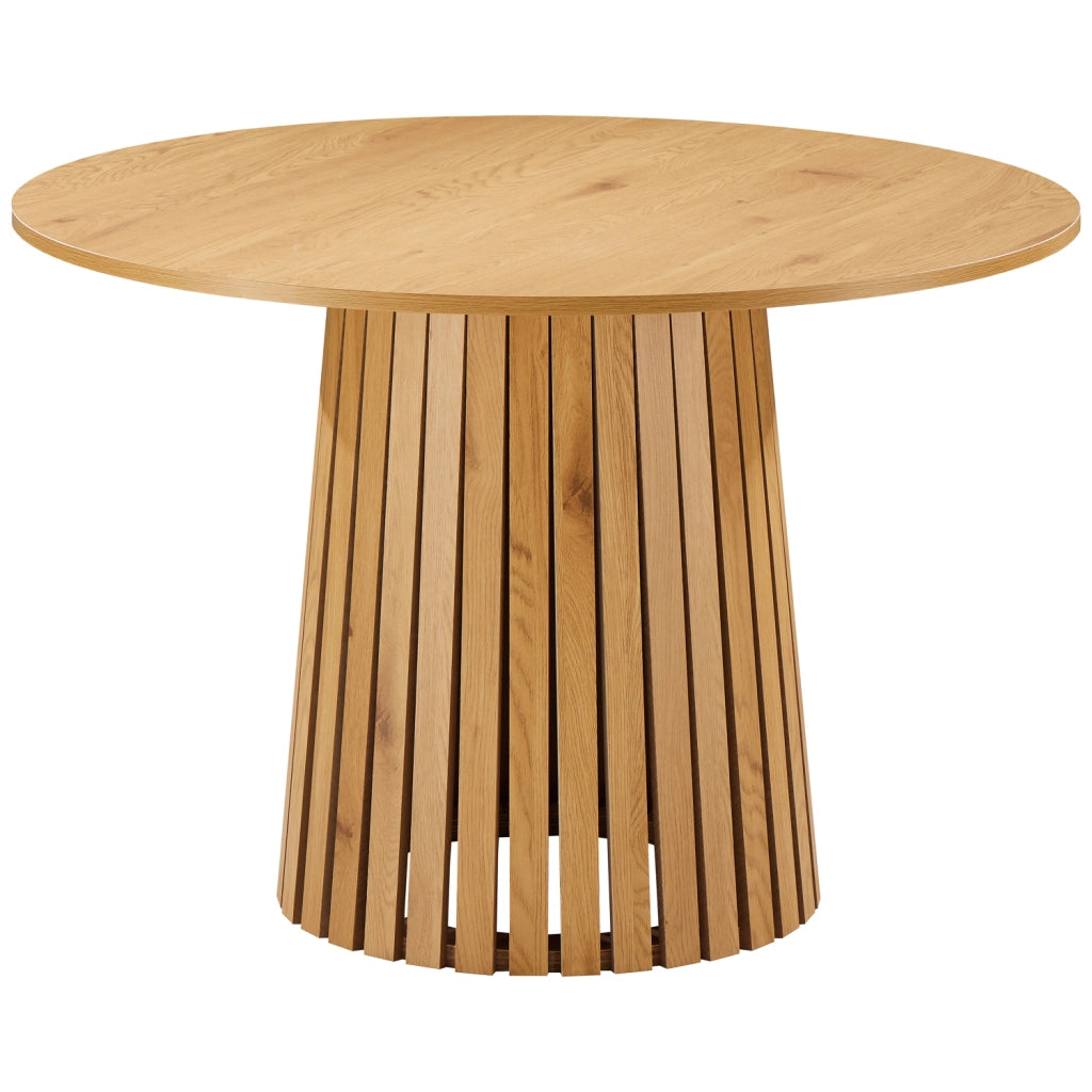 LIV Tavolo da pranzo rotondo 110 cm in stile scandinavo