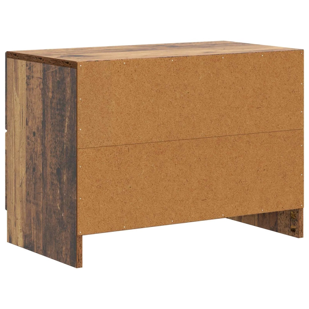Armadio da Notte con cassetto Legno antico 62 x 34,5 x 44,5 cm 895703
