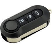 Trade Shop - Custodia Guscio Portachiavi Cover Per Chiavi Auto 3 Tasti Compatibile Fiat Lancia -