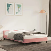 Giroletto con Testiera Rosa 120x190 cm in Vellutocod mxl 91405