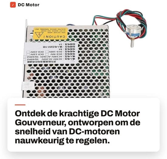 Regolatore di Motor DC - Apparecchio di Avvio Soft - Protezione Antisuperamento - Caricatore Leggero in Alluminio - Prestazioni affidabili - Regolatore di Velocità