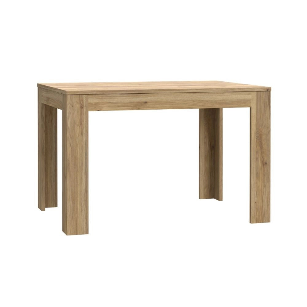 Tavolo Allungabile Neutra Rovere Medio 120/175 cm con Gambe Squadrate