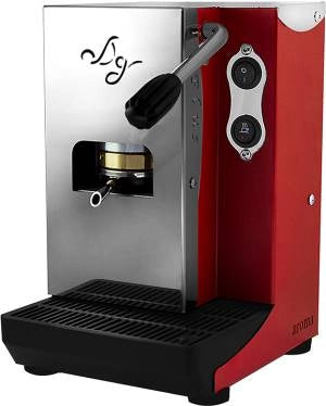 Aroma plus basic macchina da caff� cialde 44mm rosso - 8052879790225