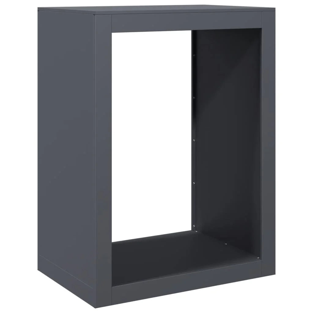 Portalegna 60 x 40 x 80 cm acciaio antracite 02_0043732