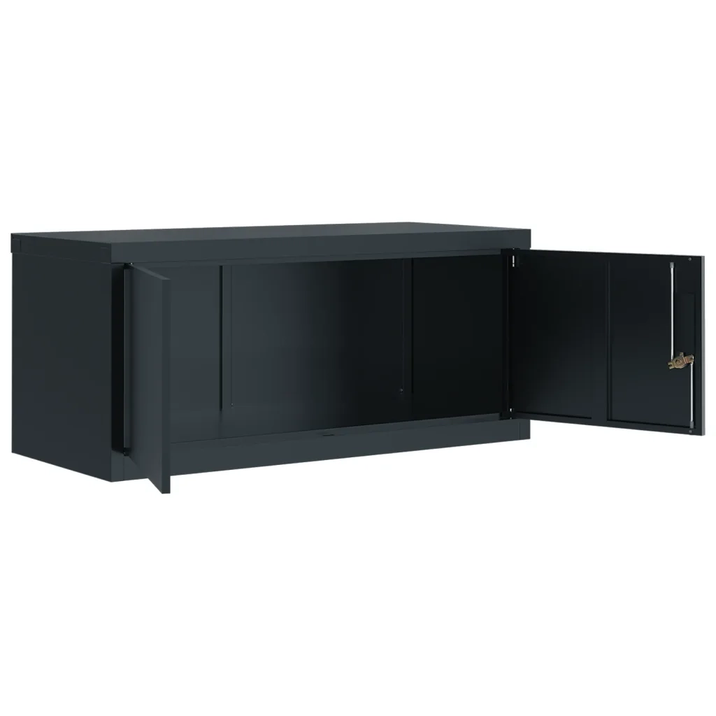 Armadio Classificatore Antracite 90x40x145 cm in Acciaio 3188330