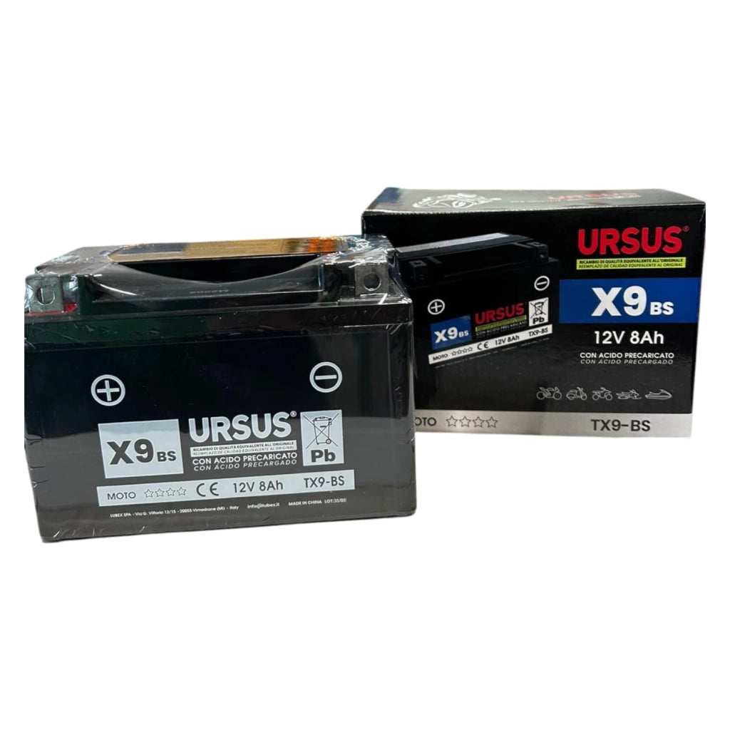 BATTERIA PER MOTO URSUS x9BS 8Ah