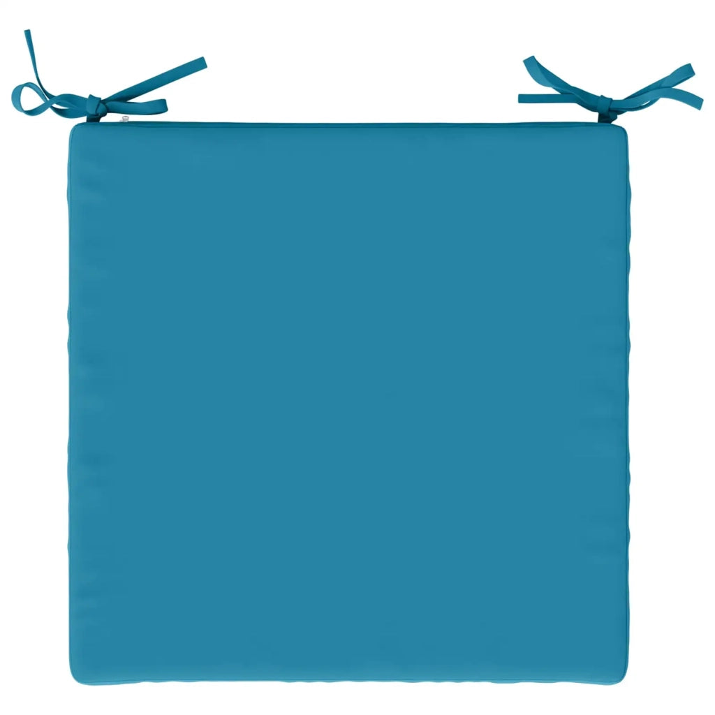 Cuscini per Sedia in 4 Pezzi SOEST 4 pz 100% Poliestere Azzurro 944403