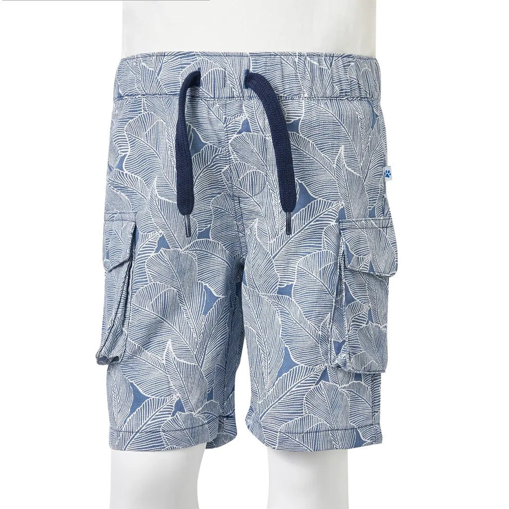 Pantaloncini per Bambini con Coulisse Blu Scuro 104 CFW9822858