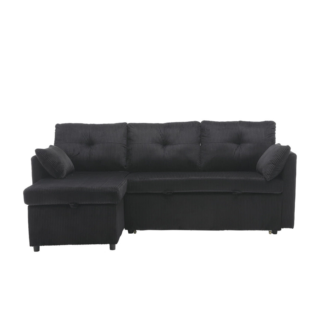 Divano Letto Angolare con Contenitore e Chaise Longue ¨C MINIMAL ¨C Modulare