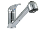 Monocomando lavello monoforo EUROR con doccetta Cromo