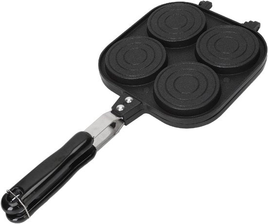 Pentola di Cottura Rapida per Wafel e Pannocchiata Multifunzionale Attrezzo da Cucina Smalto Non Aderente Progettata per Cucina da Campeggio
