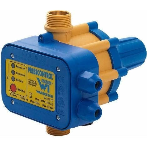 Press Control Water Tech 1,5 Bar Made in Italy