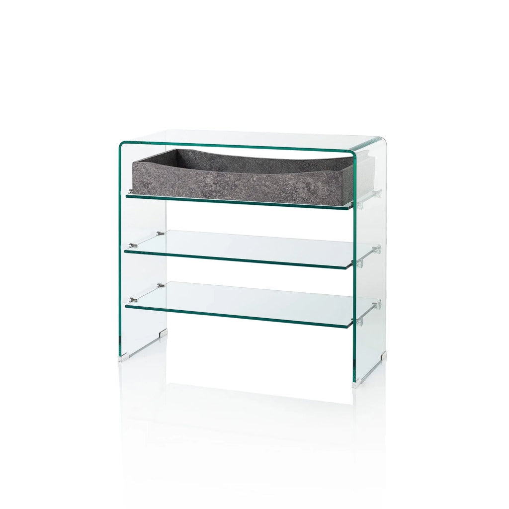 Consolle c/cassetto MAUBIN cemento