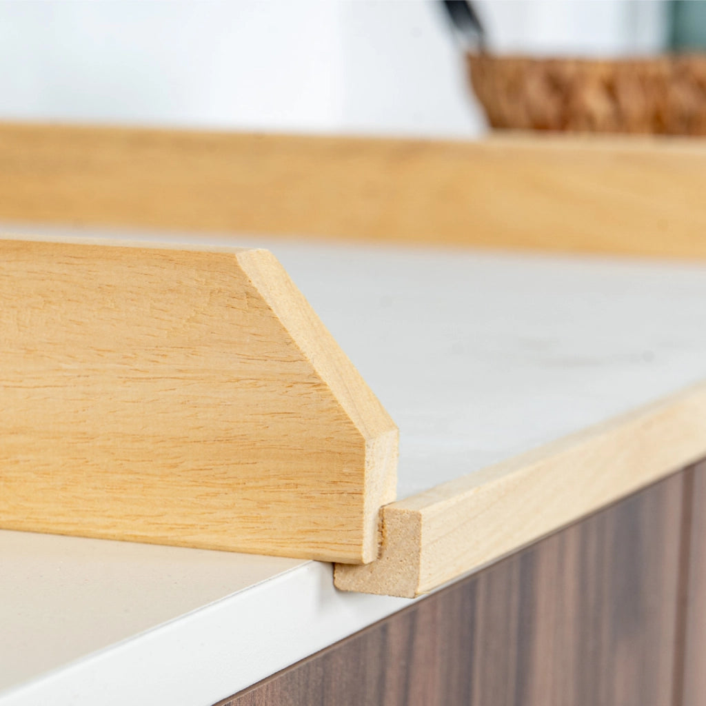Asse per Pasta in Legno di Faggio Essiccato Made in Italy 70,5x52 Spianatoia Per Impastare con Bordi Contenitivi e Fermo Piano Di Lavoro Impastatrice Impasto In Casa