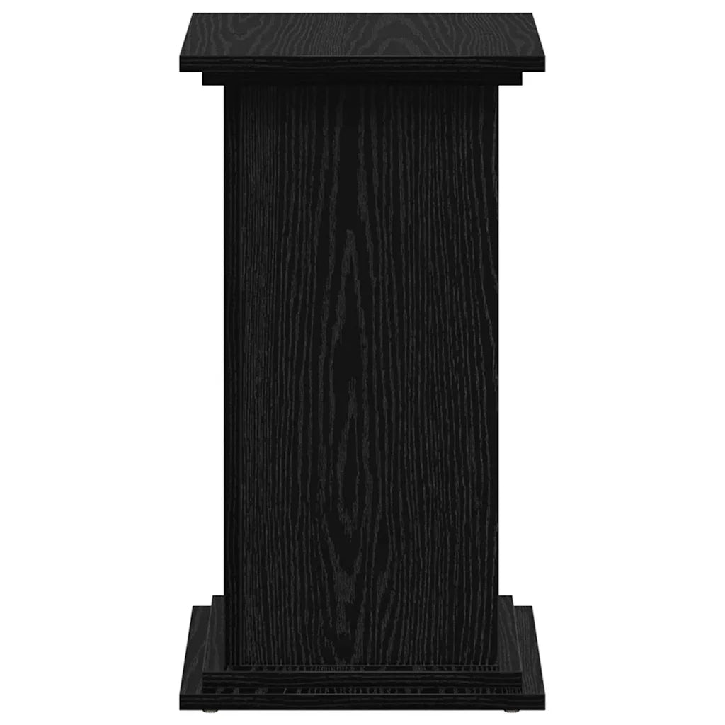 Supporto per piante Rovere Nero 33 x 33 x 60 cm 869236