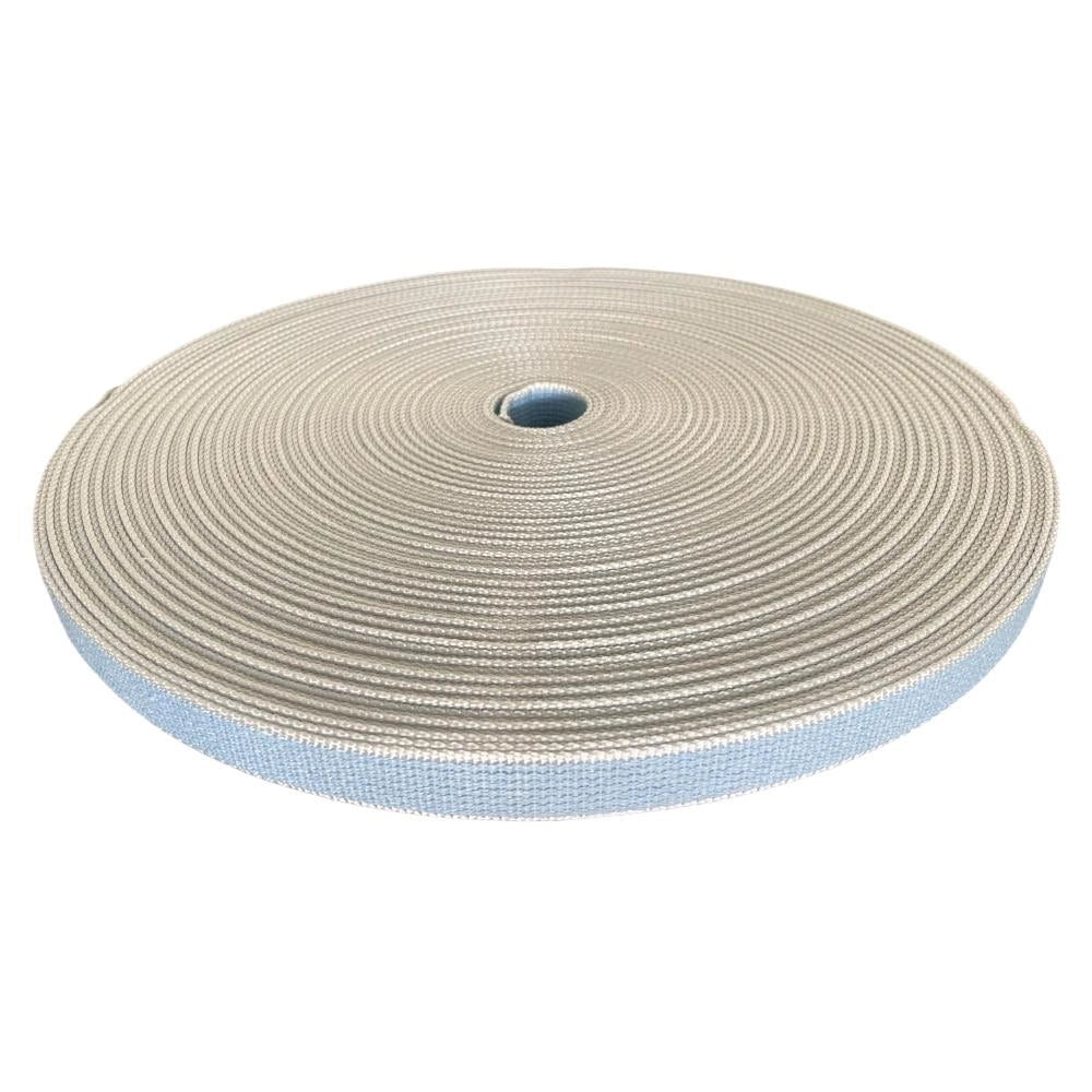 Cintino in cotone 22 mm per Tapparella Colore Celeste da 7,5 metri per portafinestra