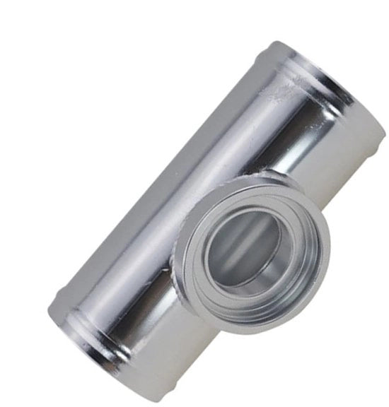 Turbo Flens Pijp - Adatto per SSQV/SQV - Argento - 76 mm/3" - Materiale di alta qualità - Ideale per veicoli turboalimentati - Incluso...