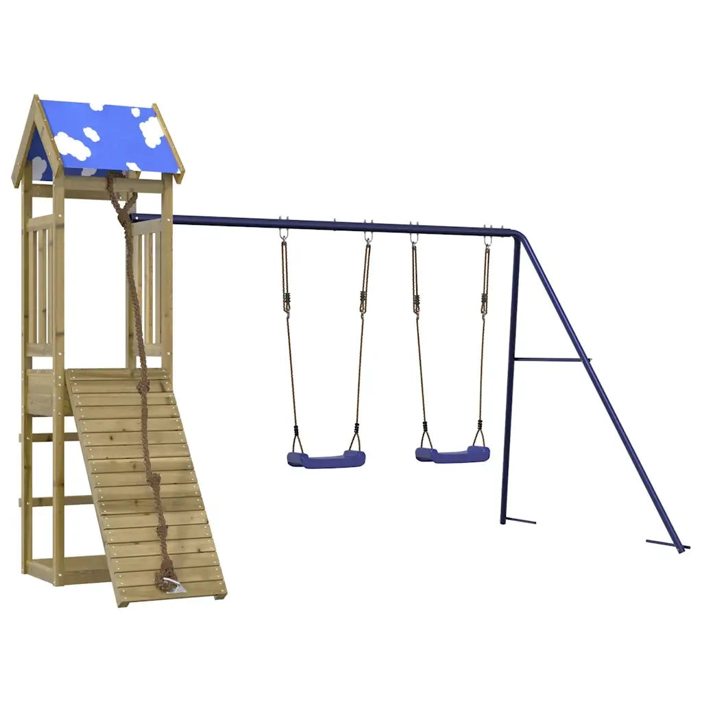 Set da Gioco da Esterno in Legno di Pino Impregnato 3278952