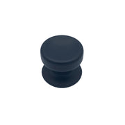 Pomolo fisso per porta SAGUATTI 174/70ZB in alluminio nero opaco