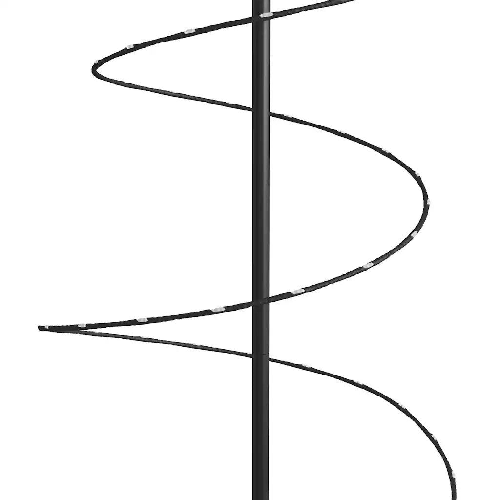 Albero di Natale | Decorazioni natalizie a LED 120 LED Bianco Caldo 180 cm
