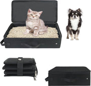 Portatile per gatti con coperchio - Portatile e impermeabile per il gatto in casa e all'aperto