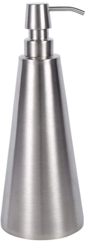 Dispensatore di sapone in acciaio inossidabile grande 800 ml - per la doccia - dispensatore di sapone con pompa in acciaio inossidabile.