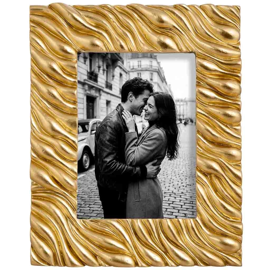 Portafoto 13X18 oro 21,3x2,9x26,5h cm