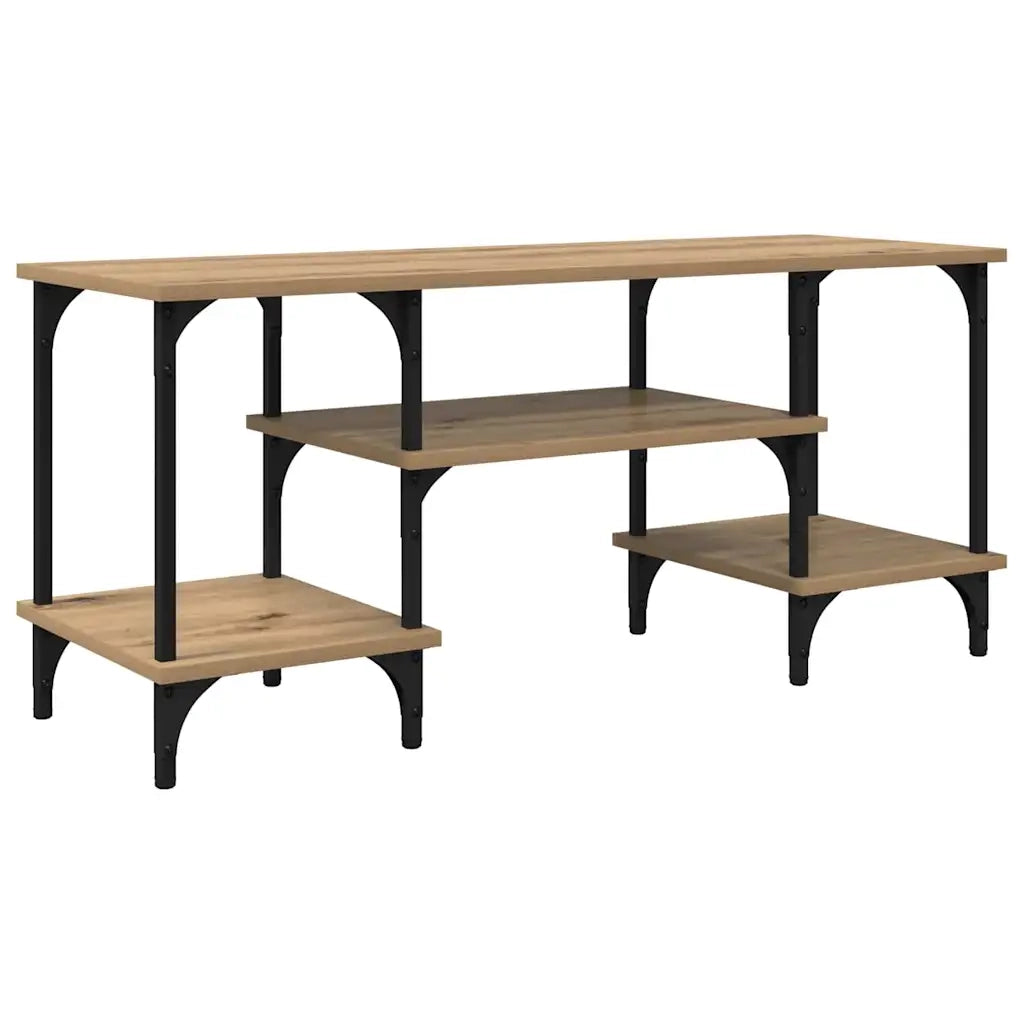 Mobile TV-Credenza per TV-Console TV Rovere artigianale 102 x 35 x 45,5 cm