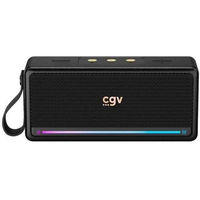 Altoparlante Bluetooth - CGV - 50910 - SolidVibe Max - Subwoofer 20W (2x10W)